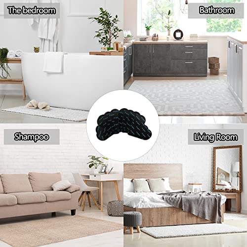 Loudashuaiqi Rug Gripper Non Slip Rug Pads Rug Tape Carpet Tape Rug Tape Hardwood Floor Rug Gripper For Hardwood Floors Black #TOP7