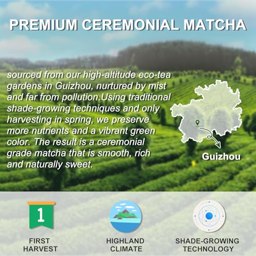 Polvo de té matcha ceremonial 30 g miniatura 4