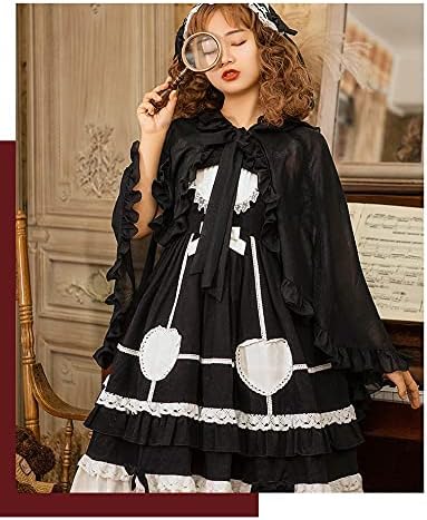 Amazon.co.jp: [UpdateClassic] ゴスロリ ボレロ ポンチョ 兎耳 可愛い