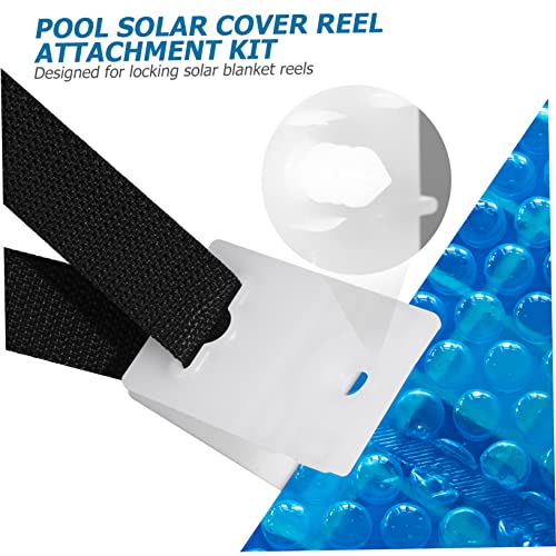 Yardwe 2 Stück Schwimmbad-Verpackung Autogebundene Nylon-Gurtbänder Solar-Abdeckungsrollen-Set Solar-Abdeckungsrolle Deckengurt Pool-Abdeckungsrollen Für Eingelassene Pools – Bild 9