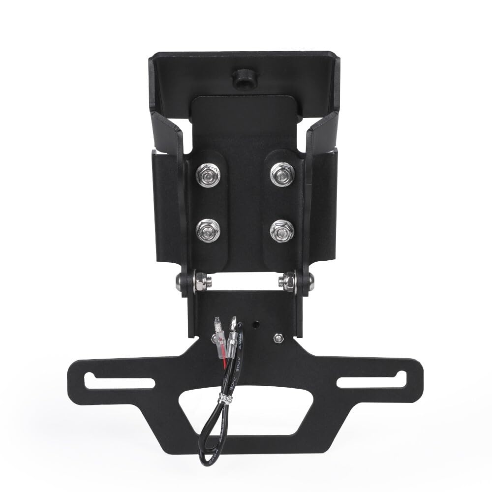 para CF&Moto 675SS 675SR-R 24-25 Soporte para Matrícula Plegable con Luz Targa Moto Accesorios para Motocicleta