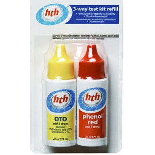 HTH 12070 3 Way Test Kit Refill