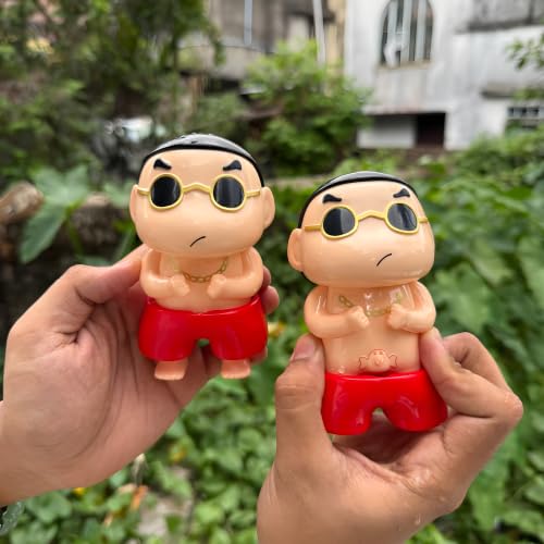 Image of Shinchan Water Spray Prank Toy - Hilarious Squeeze Susu Boy Anime Figure - Funny Desktop Decor & Squirting Gag Gift for Kids and Adults (Susu Edition)