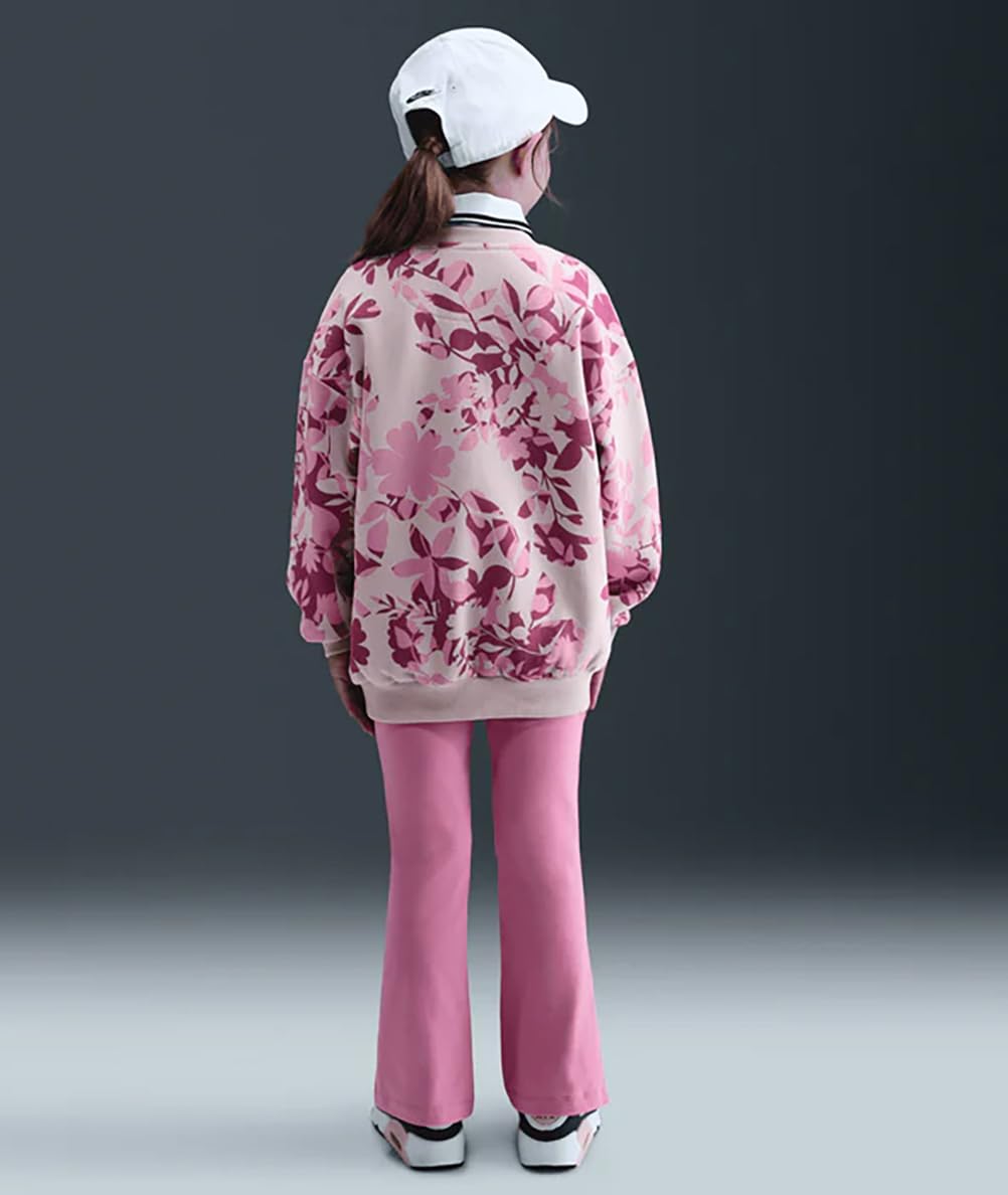 Nike Nkg Floral Camo Crew Legging S - Shirt - Classic - Bébé Fille