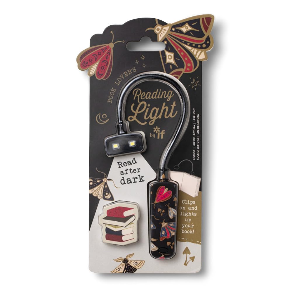 Book Lover's Reading Light - Moths