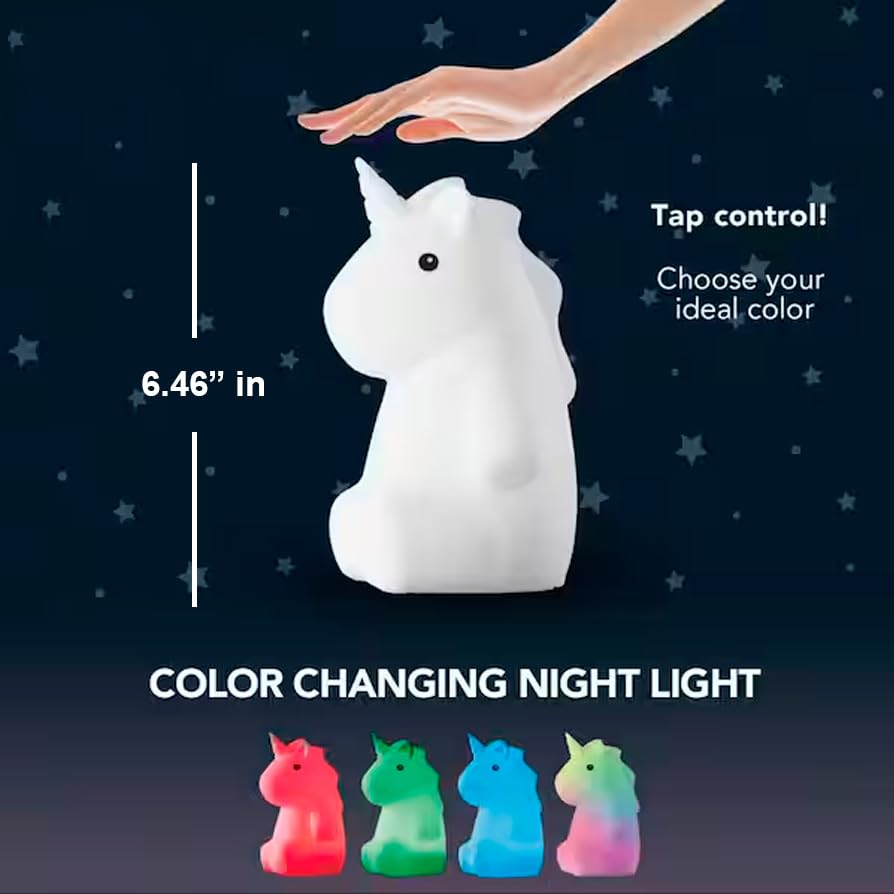 Lámpara de Mesa Infantil Multicolor LED Recargable miniatura 3