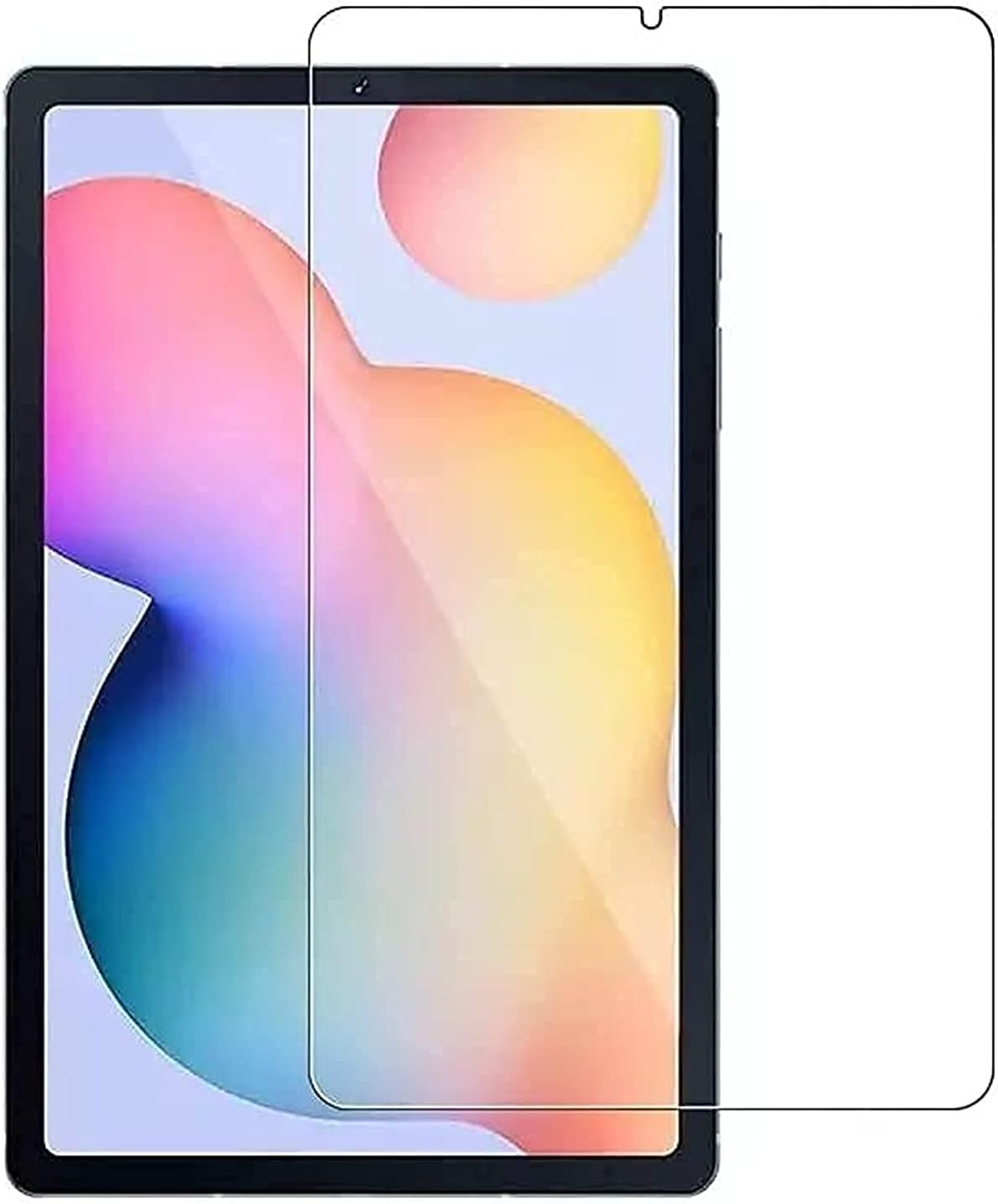 Samsung Galaxy Tab S6 Lite Screen Protector Tempered Glass Guard Full Glue High-Definition Ultra Thin Anti-Bubble Glass for 10.4" SM-P610 / P615 / P613 / P619 (2020/2022)