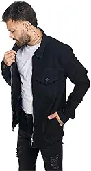 Jaqueta Masculina HNO Jeans Venom com Fechamento em Ziper Preto