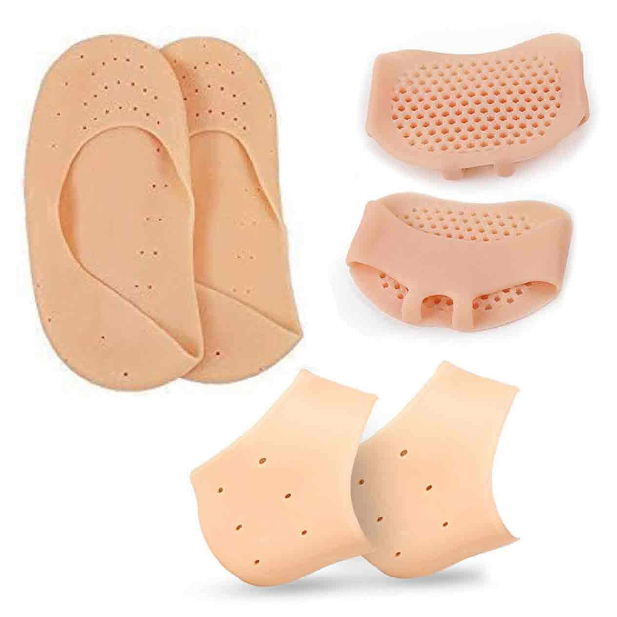 MITWA TRENDS Anti Crack Full Length Silicone Foot Protector Moisturizing Socks For Foot-Care And Heel Cracks For Men And Women (Foot+Toe+Heel 3In1 Combo) - Skin Colour (B08YWV2GKM) Amazon Price History, Amazon Price Tracker