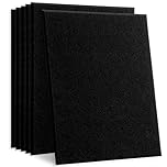 HyFanStr Sound Proofing Panels for Studio, Acoustic Panels Sound Treatment, Self Adhesive Acoustic Panels Foam Tiles for KTV Bedroom Recording Offices Wall Black 6 Packs