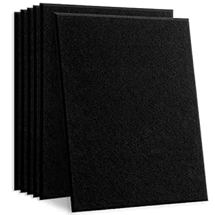 Material: Made of 100% Polyester Fiber, sound proofing, odorless, which is safe for adults, kids, and pets. Absorb Echo: The high density fiber of the sound panels makes it to absorb the sound and reduce the reverberation to improved acoustic quality...