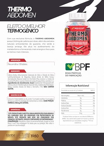 Thermo Abdomen 120 Comprimidos Bodyaction