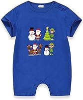 Vista 4 de Calcomanías de Navidad para planchar, parches de Navidad, calcomanías de Papá Noel, muñeco de nieve, ciervo, sombrero de Navidad, campana, pingüino