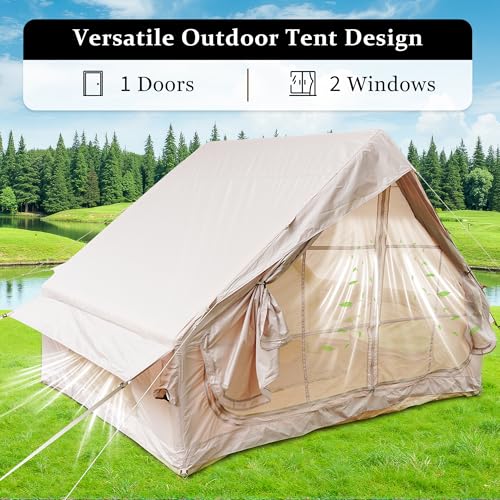 Carpa Inflable para Camping, 4 Temporadas, 4-6 Personas miniatura 2