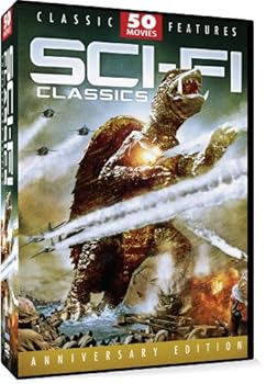 DVD Sci-Fi Classics 50 Movie Pack Book