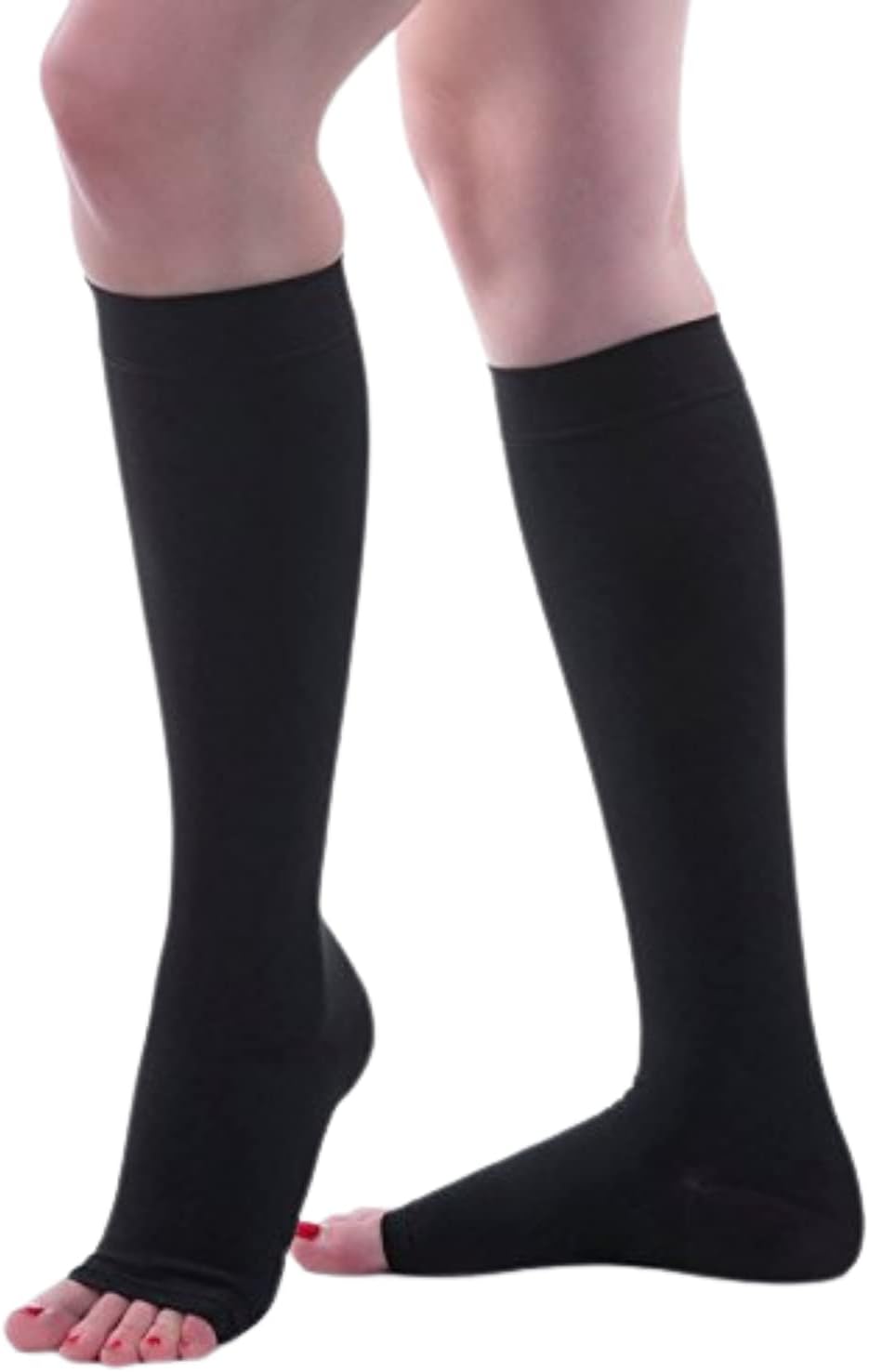 Allegro 20-30 mmHg Surgical 200/201 Regular Length Open Toe Knee High Stocking