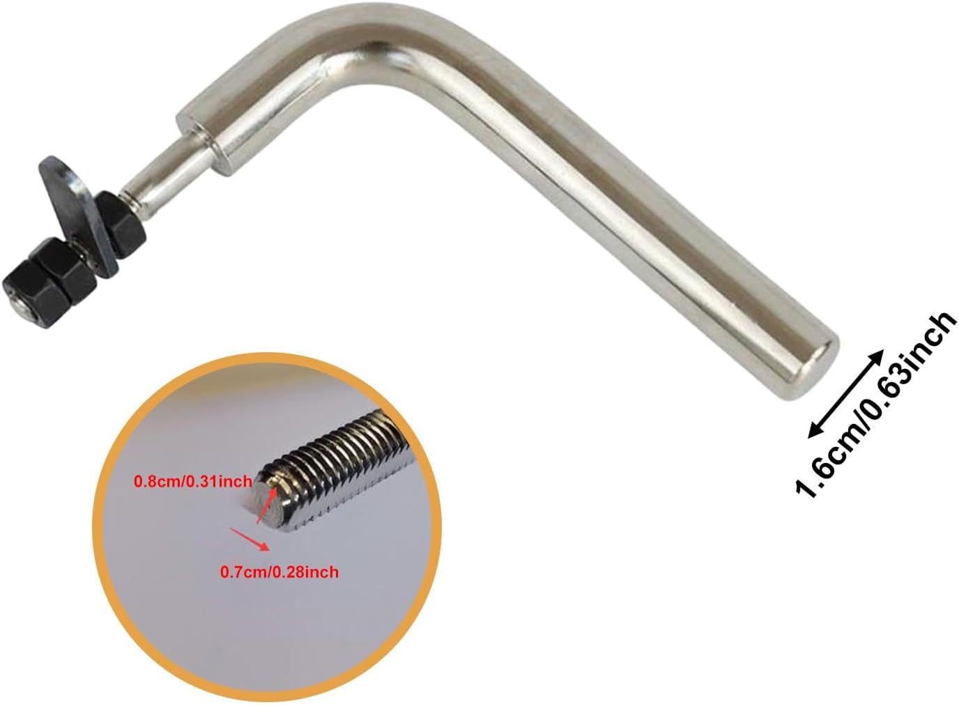 Fireplace Door Handle Accessories Household Replace Parts Comfortable Grip