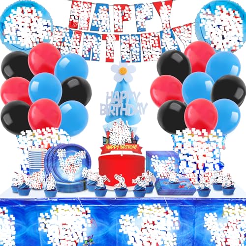 Pack anniversaire Spiderman 4 ans nappe et déco gâteau