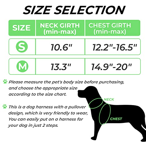 Aluzaemo Small Dog Harness And Leash Set - No Pull Plaid Cute Dog Vest Harness - Walking Adjustable Breathable Mesh Dog Full Body Harness No Escape Outdoor Running Training #TOP1