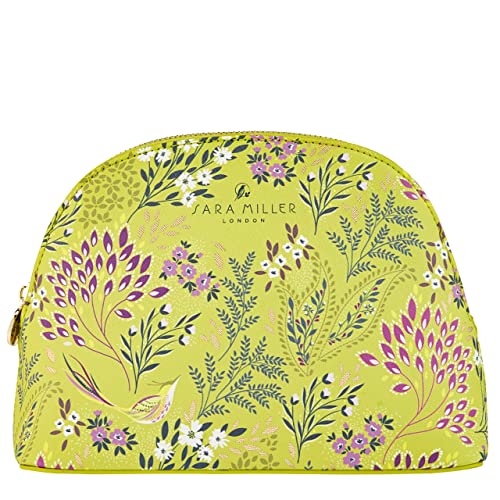 Sara Miller London Wash Bag, Medium Toiletry, Cosmetic or Makeup Beauty Essentials Organiser, Zip Closure, Travel Size