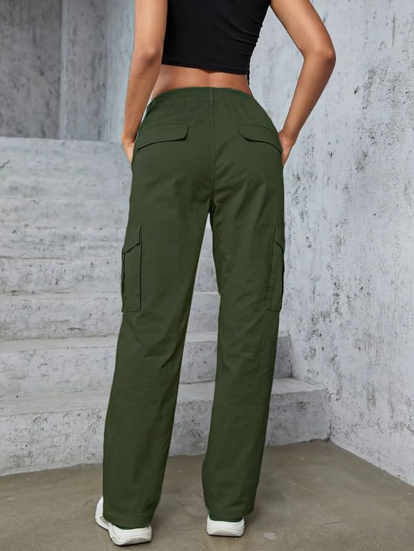 Image of DEELMO Women Cargo Pants