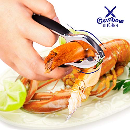 Premium Crab Crackers and Tools Set - 2 Lobster Crackers and 6 Seafood Forks Kit - Professional Seafood Tools Set Crab Leg Crackers and Tools - Nut Crackers for All Nuts Walnut Pecan Cracker and Picks - Thumbnail 5