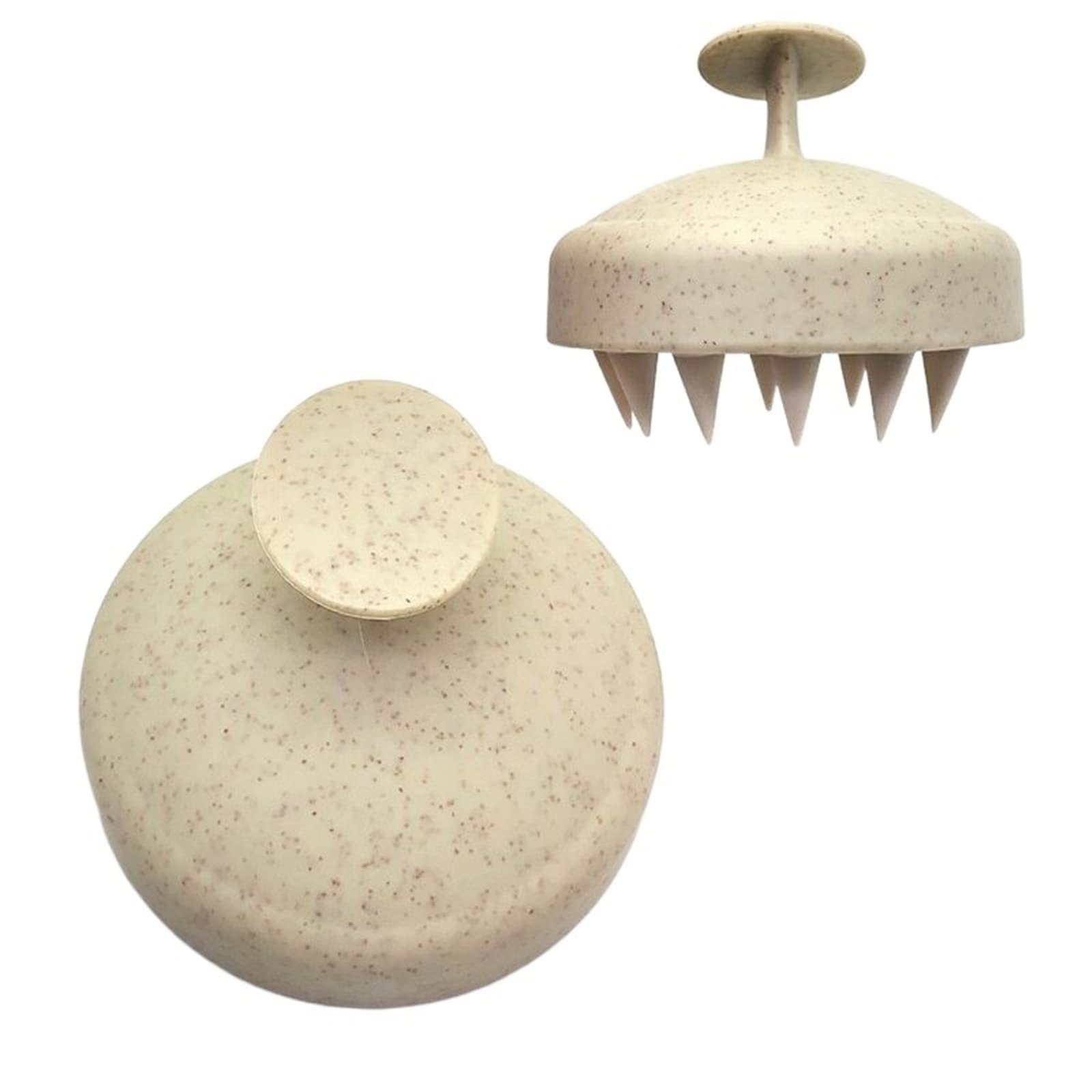 DieffematicSZ Grzebień Wheat Straw Silica Gel Soft Gel Bath Plastic Shampoo Comb