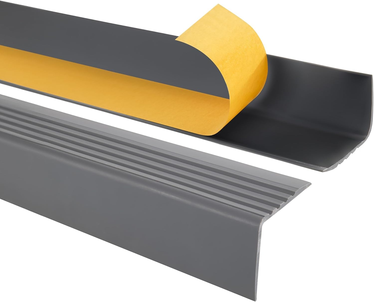Quest Stair Nosing PVC 50 x 42 mm Anti-Slip - Dark Grey, 80 cm — image 1