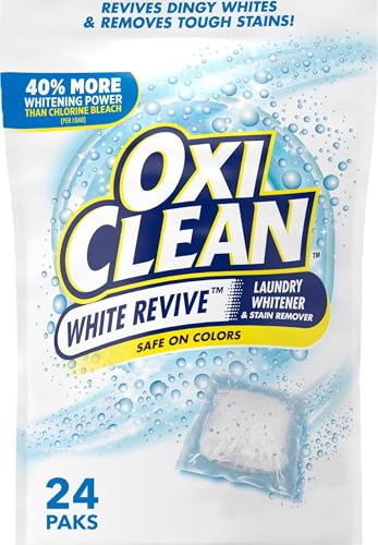 OxiClean White Revive Laundry Whitener & Stain Remover Power...