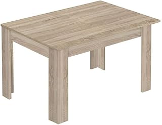 Bricozone Toledo Tavolo da Pranzo Allungabile, Tavolo Allungabile Fino a 190 cm, Tavolino in Legno, 140 x 78 x 90 cm, Rovere