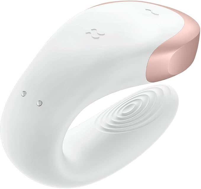 Satisfyer Double Love Connect App, color:blanco