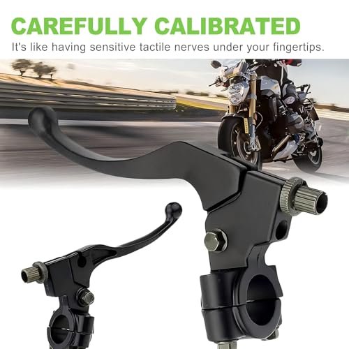 Image of 7 /8 inch Universal Motorcycle Clutch & Brake Lever Perch Set | Compatible with Dirt Bikes, Pit Bikes, and 125cc Models | Adjustable Clutch Brake Levers for Off-Road Motorcycles