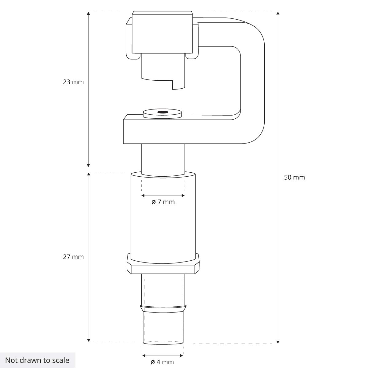 HOLZBRINK Micro Regner Microsprinkler M180° + Verbindungsstück PLUN ∅ 7, Bewässerungssystem, 5 Sets