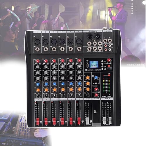 Table de mixage audio Route 6 avec Bluetooth et USB pour console DJ et studio - 2