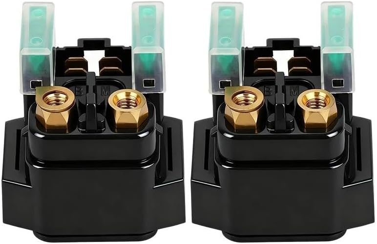 Starter Relay Solenoid For Yamaha YP250 For Majesty 250 XP500 For Tmax WR450F WR250F XT250 XT225 TTR 90 125 230 TW200 DT230 Motorcycle Starter Solenoid Relay(2 pc)