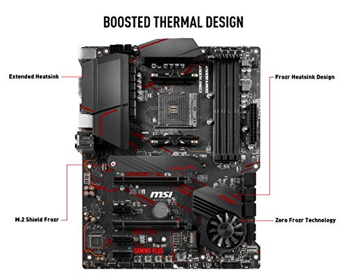 MSI MPG X570 GAMING PLUS Motherboard (AMD AM4, PCIe 4.0