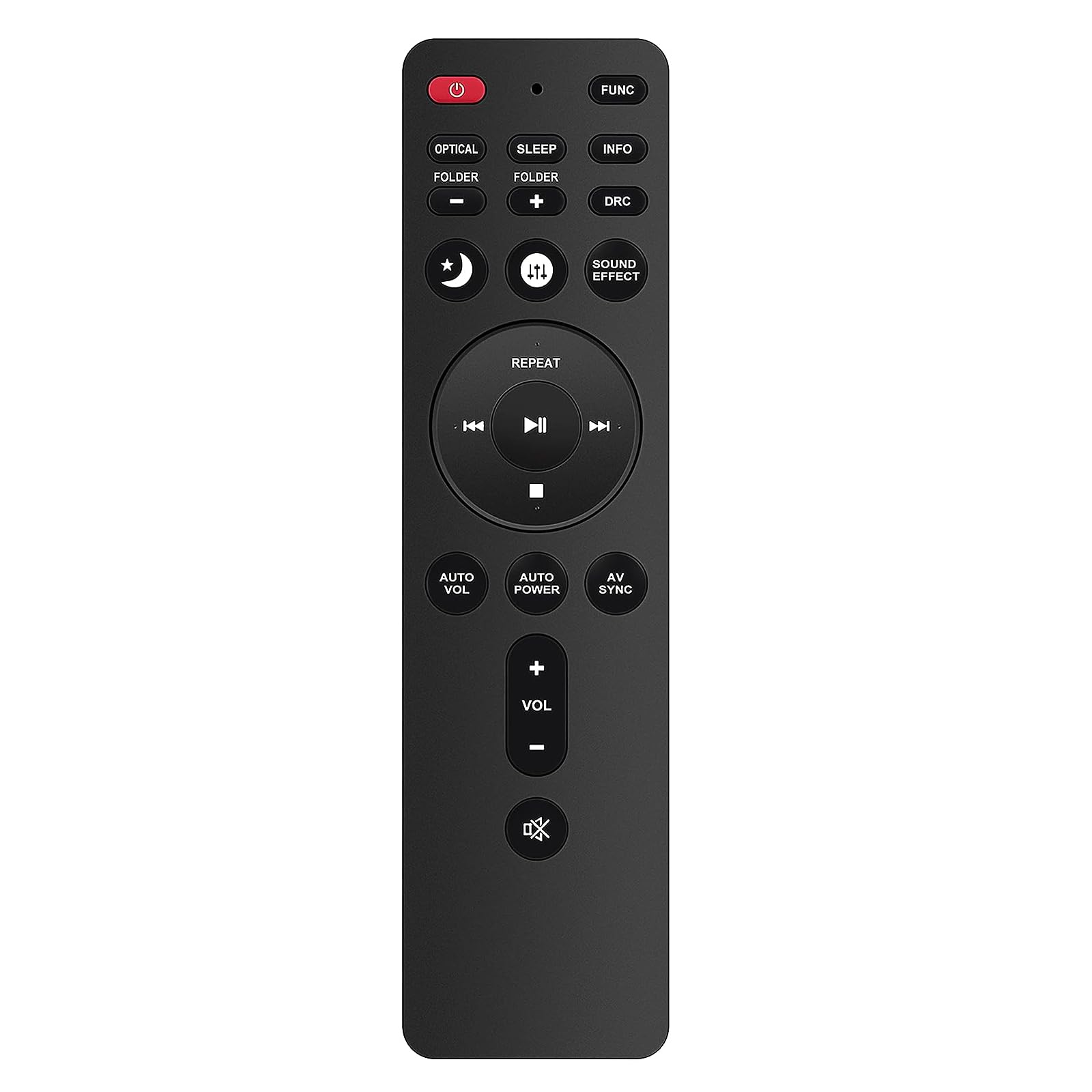 ALLIMITY AKB75515316 Sostituzione del Telecomando per LG Soundbar S55A3-D SH2 SH3B SH3K SH4 SH4D SJ3 SJ4 SJ4R SJ4Y SJ4Y-S SK1D SK4D SK5 SK5R LAC553B LAS160B LAS454 LAS454B LAS465B LK72B LK72B-N