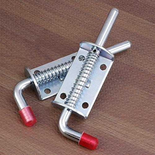 2 Pcs Professional Tailgate Latch Fastener Lock Spring Pin Latch Lock Galvanized iron Lock for Utility Trailer Gate Car Accessorie - Image 6
