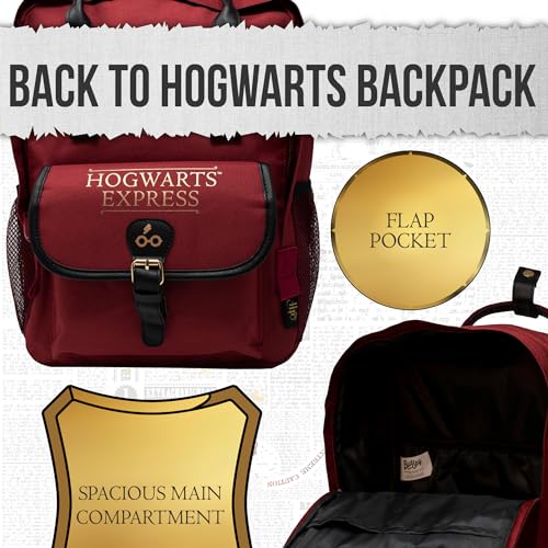Harry Potter Backpack 9 ¾, Red, One Size3