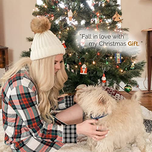 Furtalk Womens Winter Knitted Beanie Hat With Faux Fur Pom Warm Knit Skull Cap Beanie For Women #TOP3