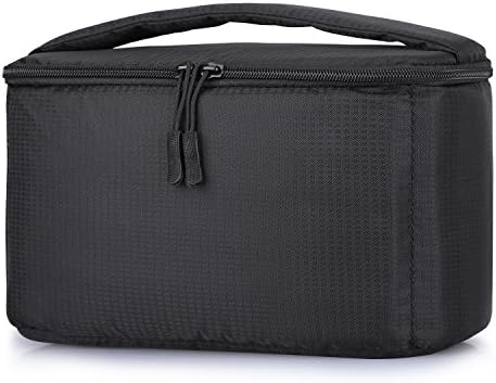 S-ZONE Padded Folding Camera Bag for DSLR SLR Camera TLR Sony Canon Nikon or Flash