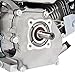 LGXSHOP 6.5HP 200cc Gas Engine Horizontal Shaft, 4 Stroke OHV Single Cylinder Gasoline Engine, Shaft 0.79