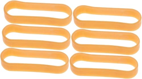 6 piezas de goma correa de silicona molde elástico cinturón Molde de para resina molde de unión correas de silicona