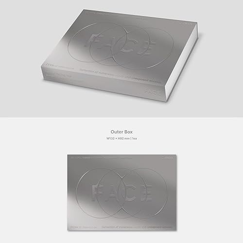 Miniatura 3 de JIMIN OF BTS - FACE (Weverse Albums Ver.) Outer Box + Wrapping Paper + Booklet + Lyrics Paper + User Guide + QR Post Card + Writing Note + Photo