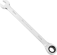 Vista 11 de Utoolmart Llave combinada de trinquete, llave combinada de trinquete de extremo abierto de 0.630 in, métrica, construcción de acero al cromo Acero