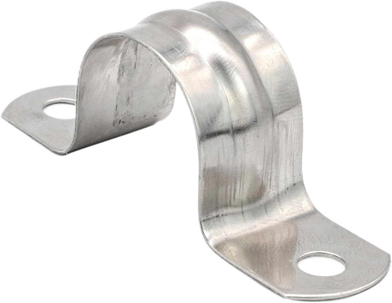 2/10pcs U shape pipe clamps 5-100mm stainless steel two hole strap conduit tube clip water pipe plumbing saddle clamps(M180 1piece)