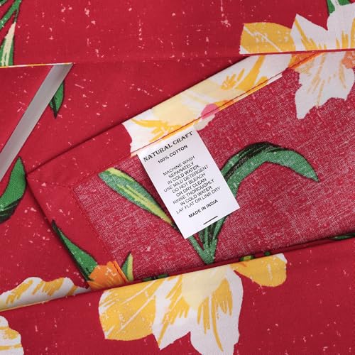 Servilletas de Tela de Algodón Estampadas 20x20 in Paquete x10 miniatura 4