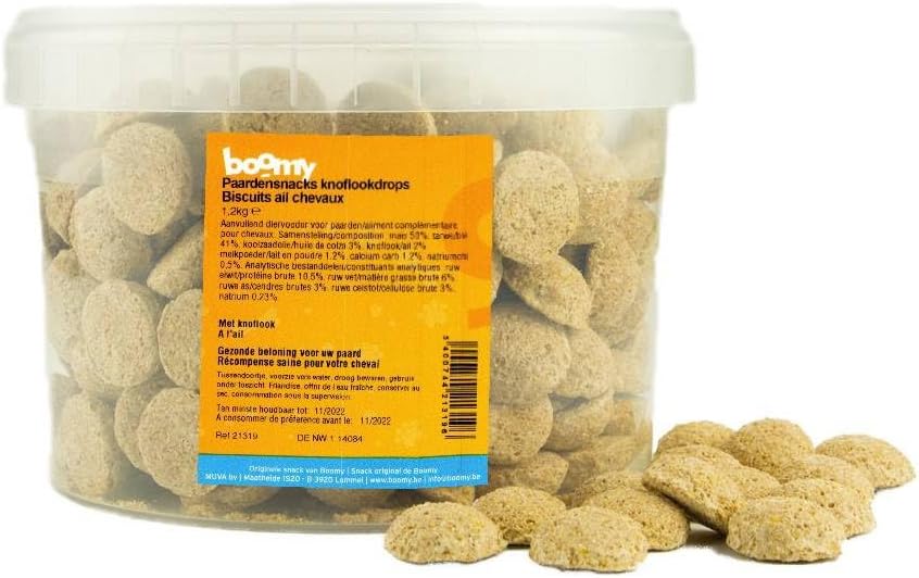 Boomy - Caramelle per cavalli all'aglio 1kg