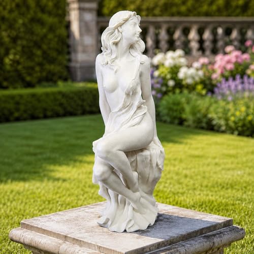Estatua de Afrodita Griega 12" de Mármol y Poliresina miniatura 6