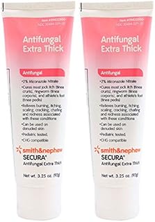 Secura Antifungal Extra Thick - 3.25 Ounce Tube - Pack of 2